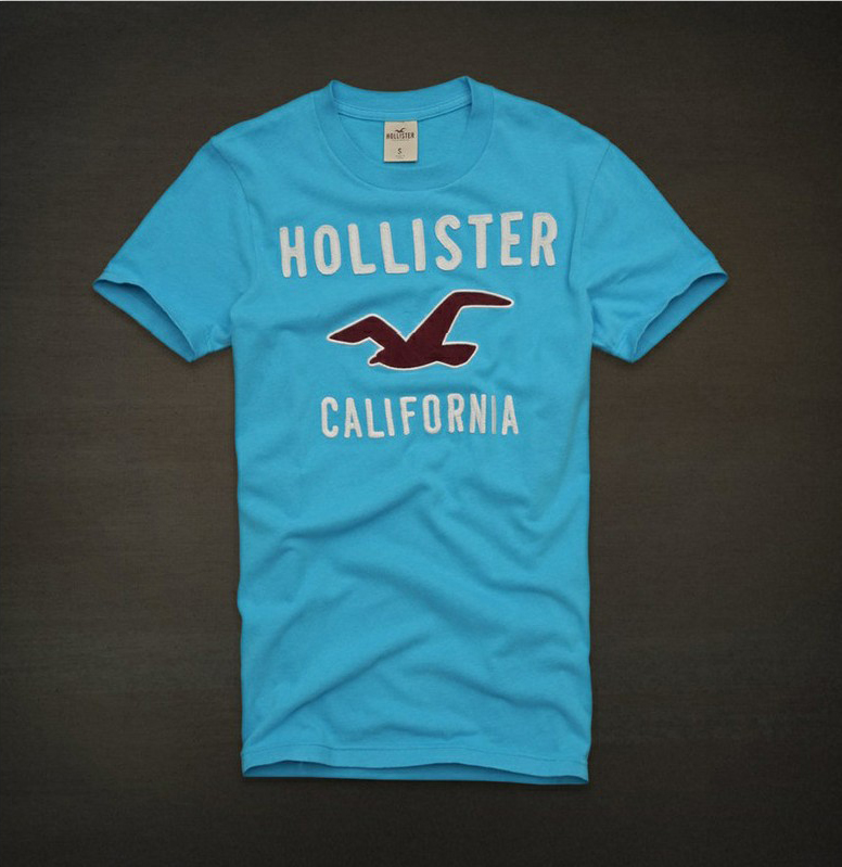 Hollister Hombres De Cuello Redondo Corto Remera HCO4334